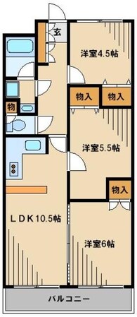 トレシア南大泉の物件間取画像